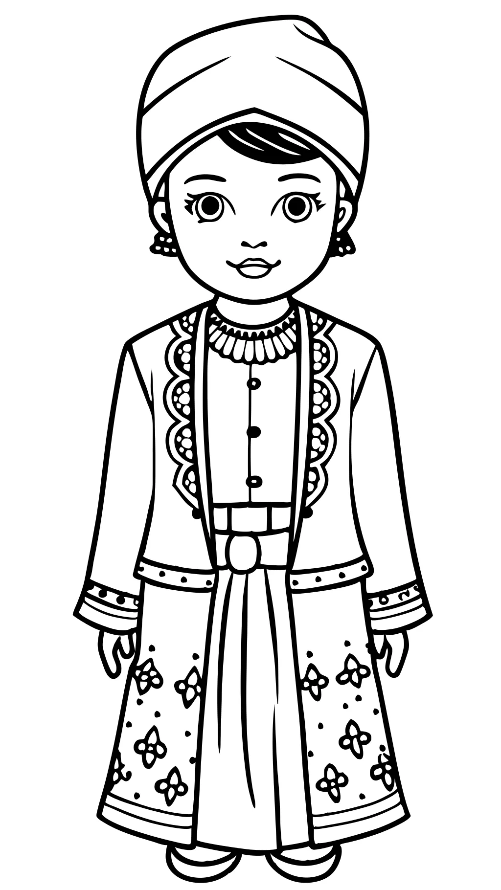 coloring pages for fashion